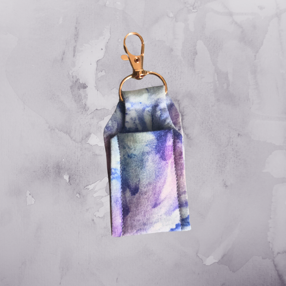 Sunset Dreams Chapstick Holder- Handcrafted Colorful Accessory for Everyday Use