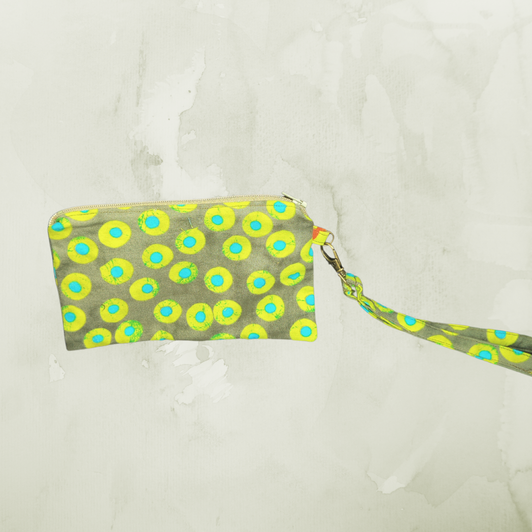 Handmade Colorful Clutch Wallet | Zippered Wallet | Women's Wallet | Card Holder | Small Purse