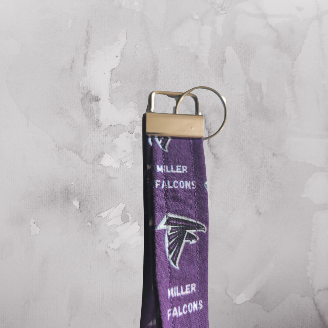 Handmade Miller Falcons Keychain – Show Your High School Spirit