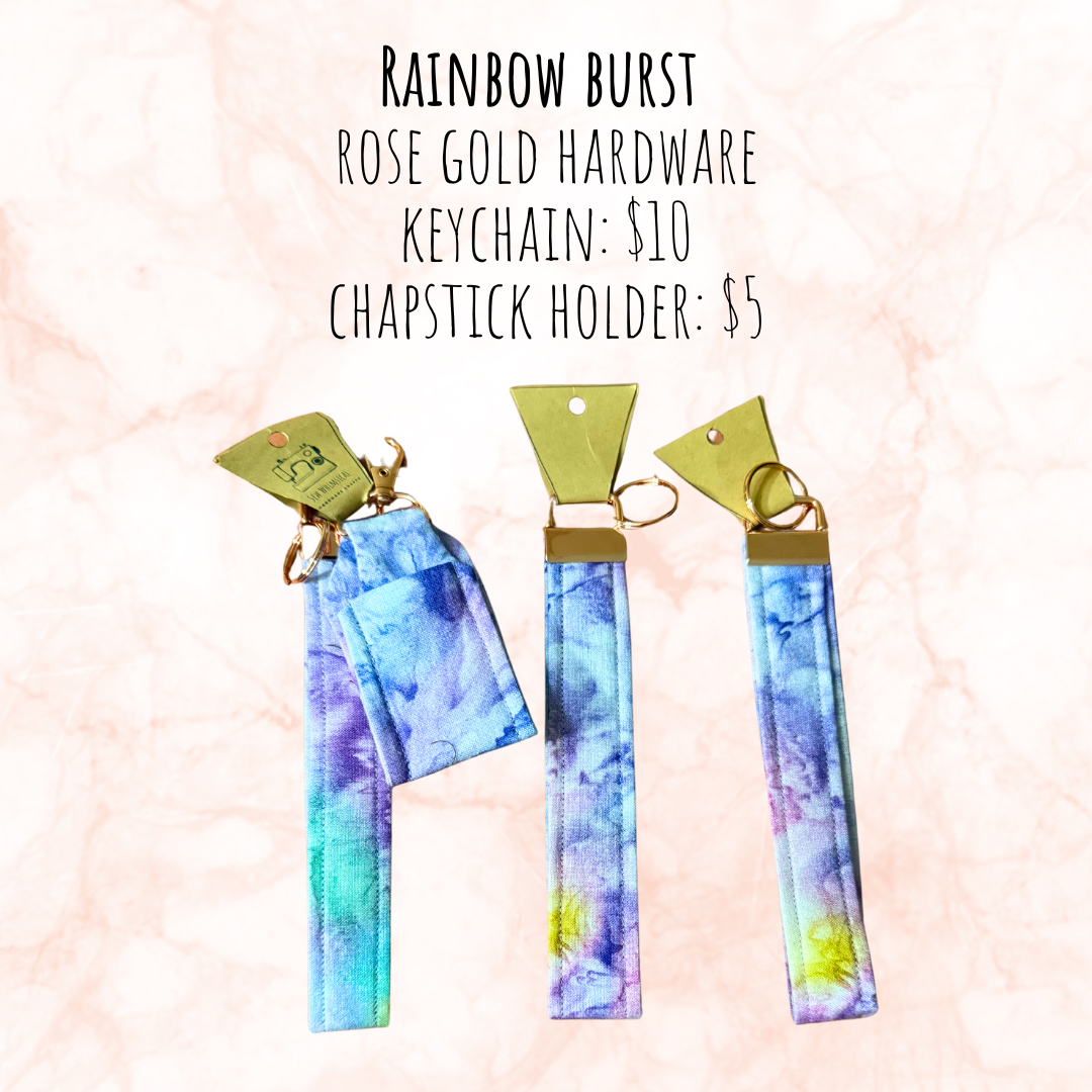 Sunset Dreams Keychain - Handcrafted Colorful Accessory for Everyday Use