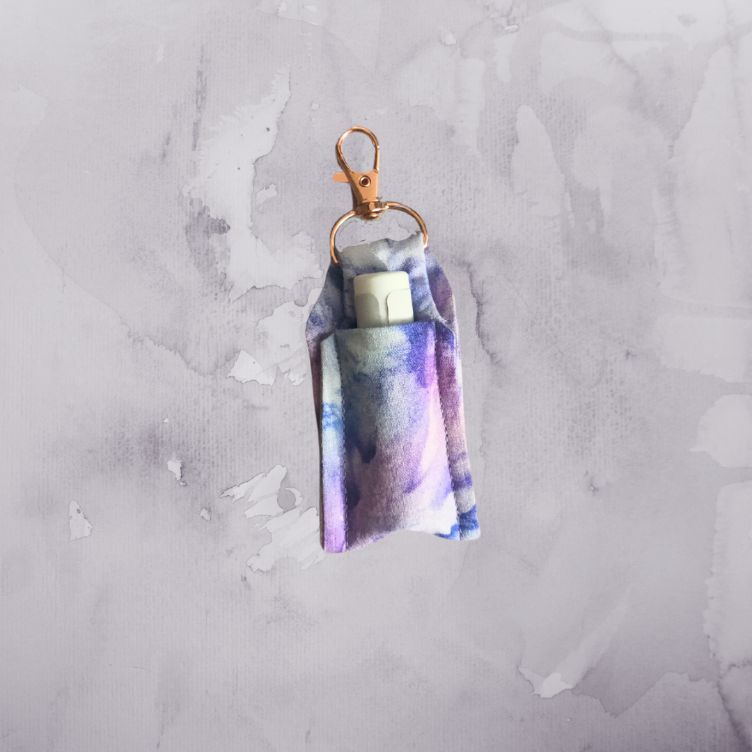 Sunset Dreams Chapstick Holder- Handcrafted Colorful Accessory for Everyday Use