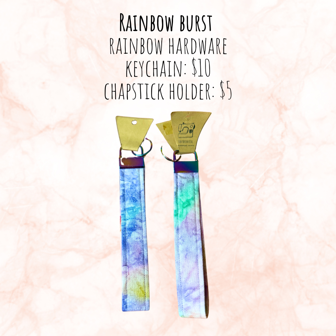Sunset Dreams Keychain - Handcrafted Colorful Accessory for Everyday Use
