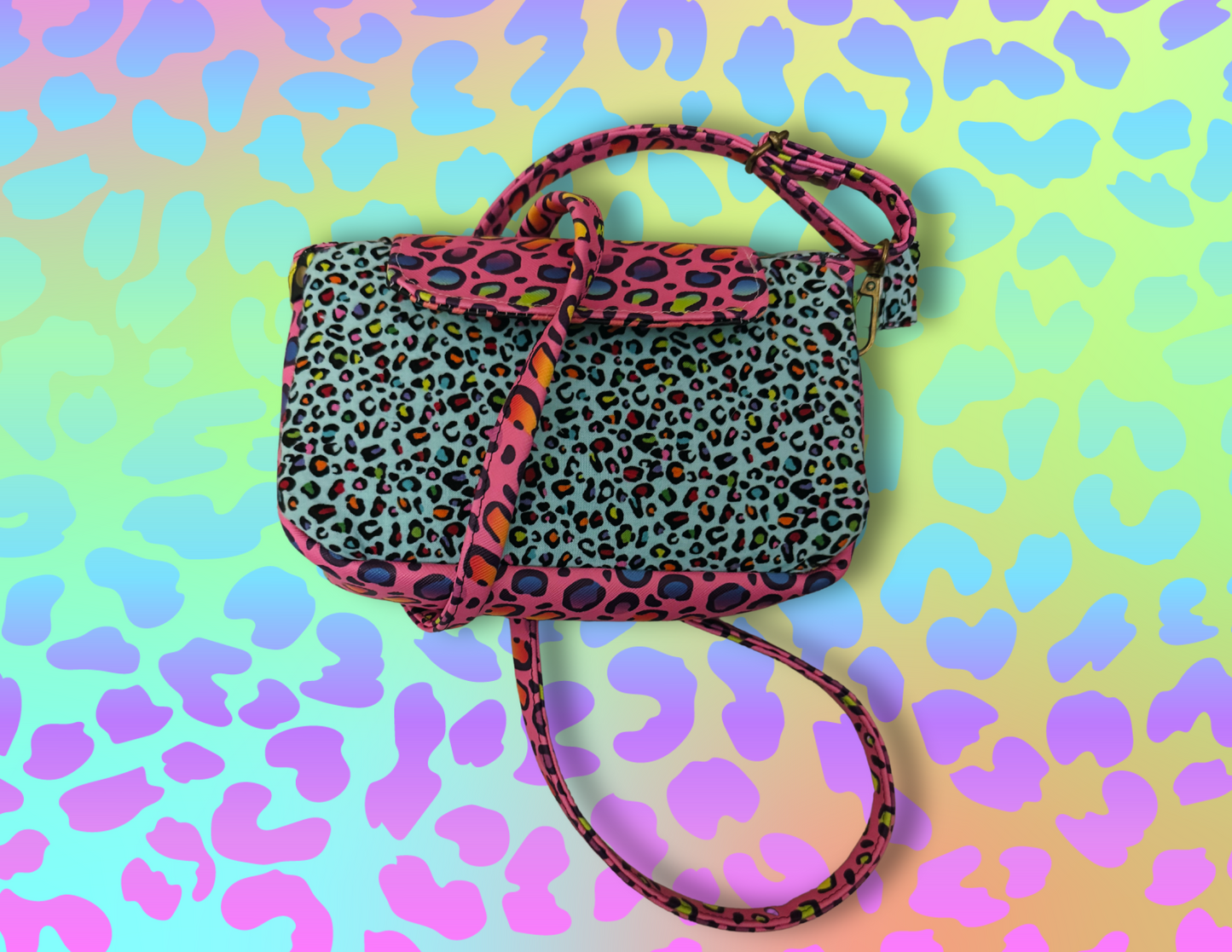 Handmade Leopard Print Clutch | LF Inspired, Stylish Evening Bag | Animal Print Purse | Fashionable Accessory